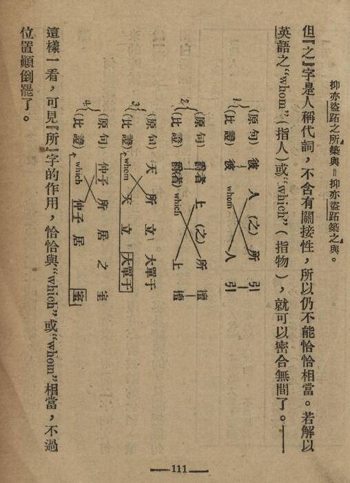 中国文法讲话