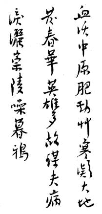 鲁迅照片手稿